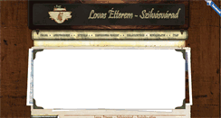 Desktop Screenshot of lovasetterem.hu